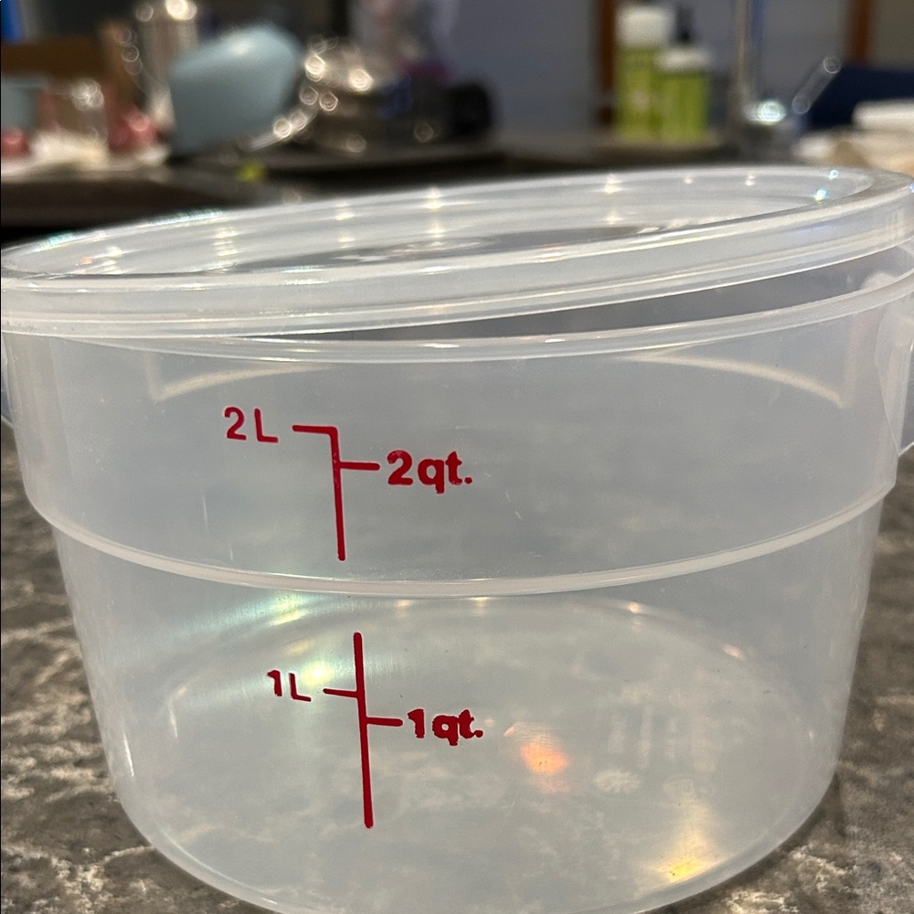 2 quart King Arthur bread proofing bucket